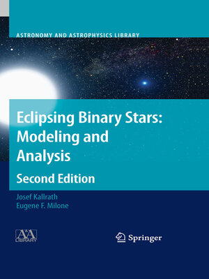 cover image of Eclipsing Binary Stars